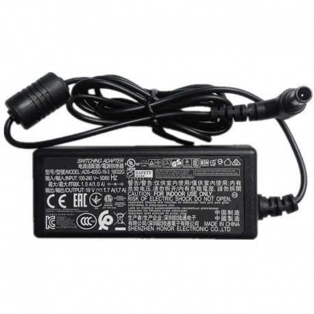 32W LG IPS Monitor 24MP56HQ-P AC Power Adapter Charger Cord