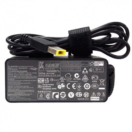 Lenovo 45W AC Adapter Charger 20V 2.25A with USB Tip-Yellow 0C19880 36200245