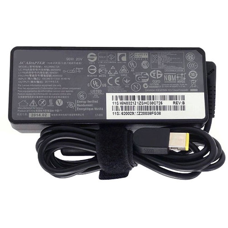 90W Lenovo ThinkPad X1 Carbon 3460ALU Adapter Charger + Cord  Adapter