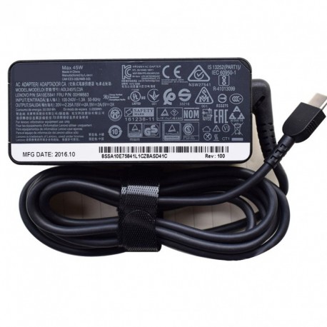 Lenovo Yoga 910 Charger Power Supply AC Adapter 45W